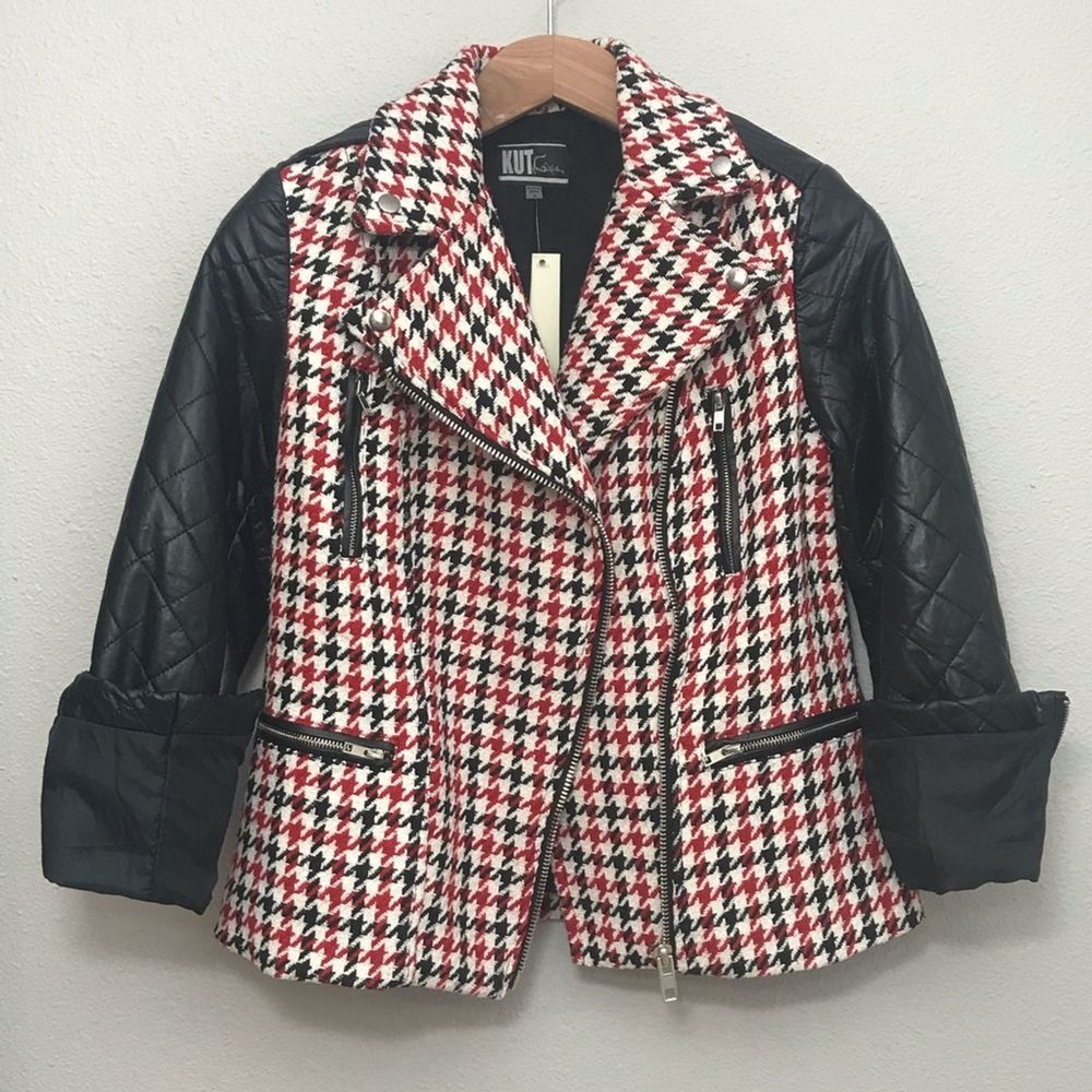 SOLD! Kut from the Kloth Quilted Moto Jacket - Picture 3 of 12